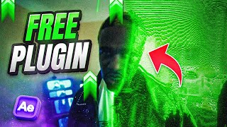 add this REALISTIC CRT effect to YOUR VIDEO (After Effects) **FREE PLUG-IN**