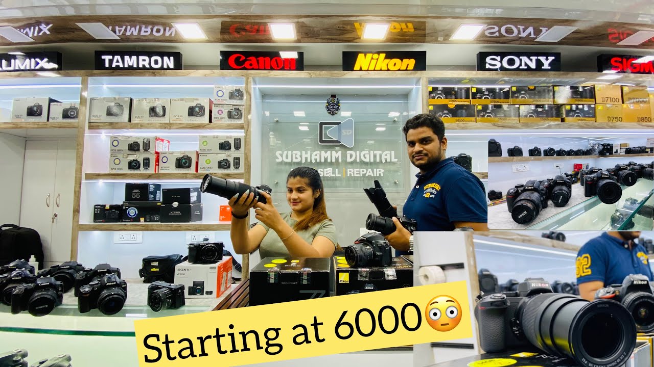 Second Hand Dslr Market In Delhi- Part 2 || Cheapest Camera Market😍👍 ...