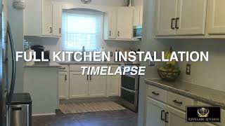 Revelare Kitchens Full Cabinet Replacement Timelapse