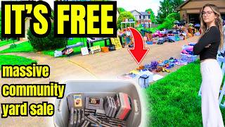 THIS YARD SALE FREE PILE HAD AN AMAZING FIND
