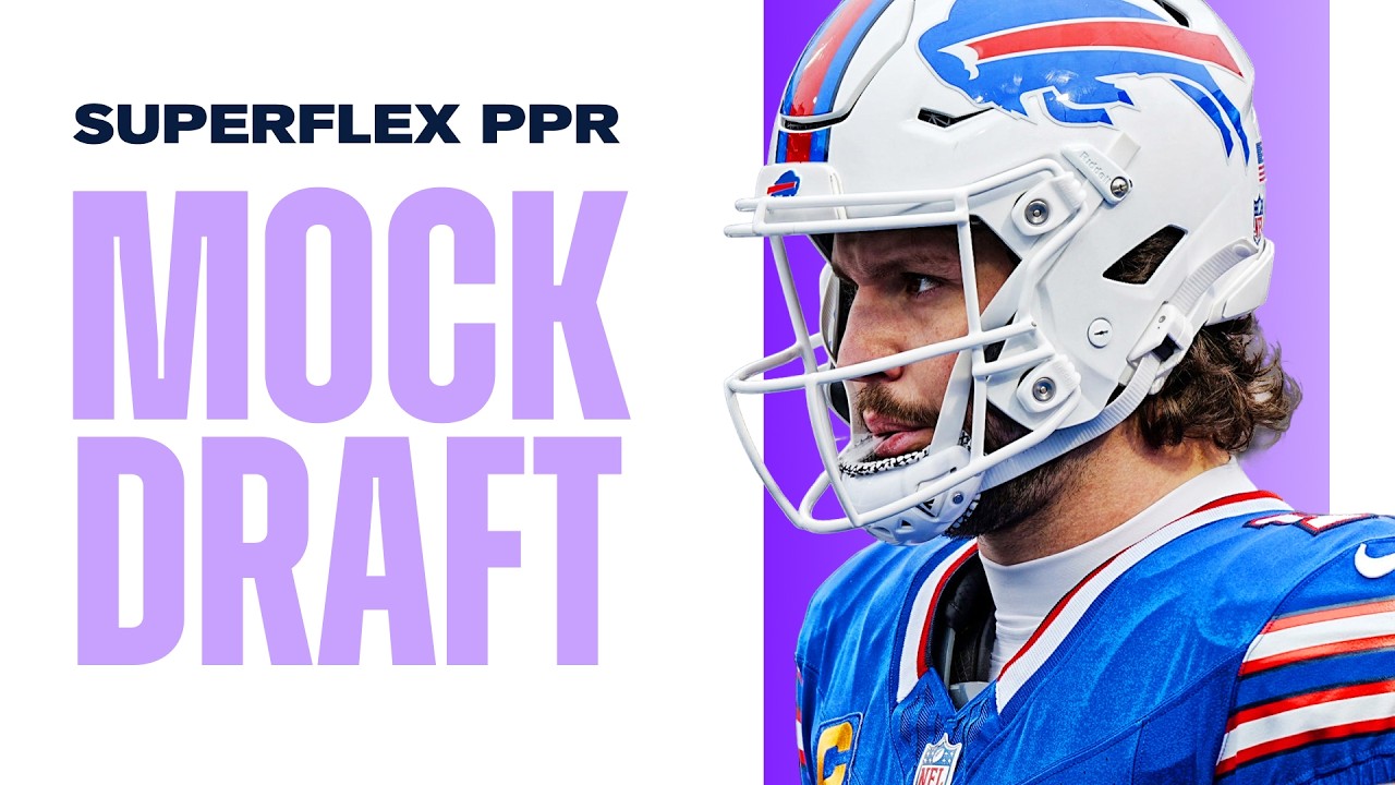 Fantasy Football Mock Draft Expert Superflex Strategy Picks Round