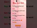 Boys vs girls... #new #tweet #tweetreels #shorts