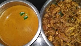 கொங்கு நாட்டு மட்டன் தண்ணீர் குழம்பு மட்டன் வருவல் / Mutton Kulambu seivathu eppadi