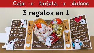 3 REGALOS EN 1 | Caja flork + tarjeta + DULCES