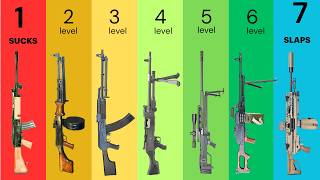 7 Levels of Light Machine Guns Explained