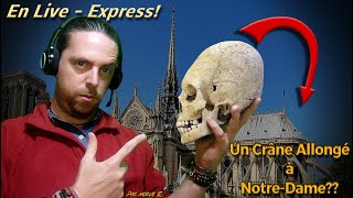 ⛪ Un Mystérieux Crâne Allongé à Notre-Dame de Paris?? 💀💀😲🤔