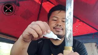 Tutorial Memasang Gagang Golok Dijamin Kuat Tidak Mudah Copot