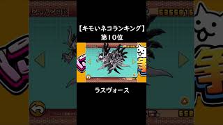 キモいネコ　ランキング第10位【にゃんこ大戦争】 #shorts