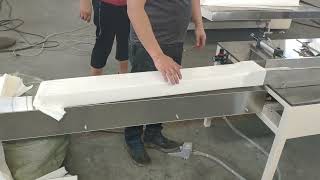 Semi automatic N fold hand towel paper folding packing cutting making machine production line price