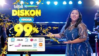 Iklan Blibli Diskon 99% Cashback 10 Juta Gratis Ongkir