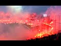 paok vs. olympiacos delayed after incredible ring of fire