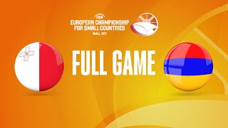 FINAL: Malta v Armenia | Full Basketball Game | FIBA European Championship for Small Countries 2022