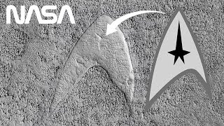 NASA Finds Star Trek Logo on Mars