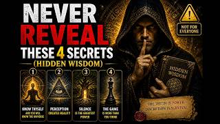Never Reveal These 4 Secrets Hidden Wisdom