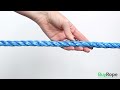 14mm blue polypropylene rope demo buyrope