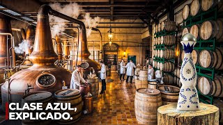 CÓMO se HACE el TEQUILA CLASE AZUL | Proceso en Fábrica 🏭