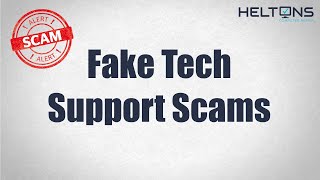 Fake Tech Support Scams (How to Detect and Protect Yourself)