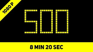 ⏱ 500 Sec Timer / 🔊 Alarm / 👍 Simple Timer