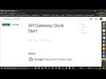 API Gateway: Qwik Start [GSP872] | Qwiklabs | Google Cloud Platform #LearnToEarn