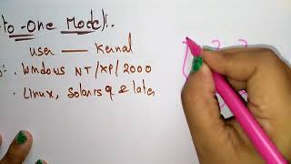 Multi threading models | Many to One & One to One | Part -1/2 | OS | Lec-45 | Bhanu Priya