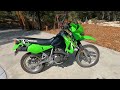 paying tribute to a legend kawasaki klr650 gen 1 review