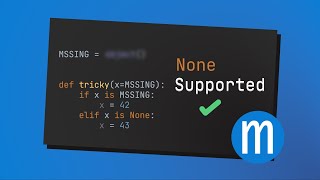 The Best Way to Check for Optional Arguments in Python