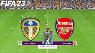 FIFA 23 | Arsenal vs Leeds United - English Premier League Season - PS5 Gameplay