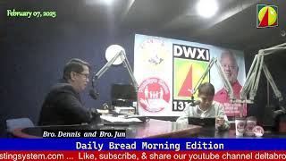 DWXI 1314 AM Live Streaming (Friday - February 07, 2025) #dailybreadmorningedition