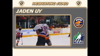 Jaden Uy - BCEHL U15 AAA - Seafair Islanders U15 A1 | Recruiting Video | Stand Out Sports