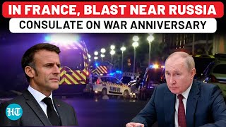 In France, Blast Near Russia Consulate On 3rd Ukraine War Anniv; Macron In US To Meet Trump: Report