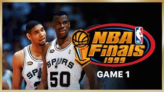 1999 NBA Finals Full Game 1 | New York Knicks vs San Antonio Spurs