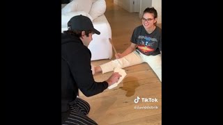 David Dobrik and Natalie Noel Tik Toks