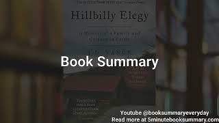 Hillbilly Elegy - Book Summary and Review