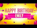 Happy Birthday Emily