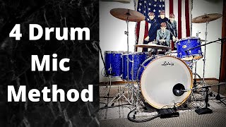 4 Drum Mic Method