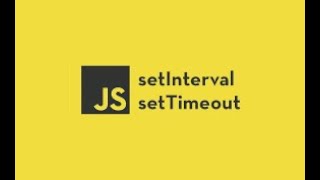setTimeout vs setInterval in js