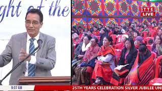 Rev Dr Wungnaoting Konghar |  25TH YEARS CELEBRATION SILVER JUBILEE | UNION BAPTIST CHURCH, PHUNGYAR