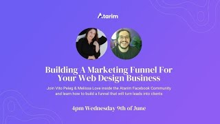 Atarim Coaching Session: Building a Marketing Funnel For Your Web Design Business