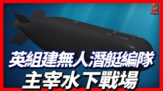 英國海軍組建無人潛艇編隊，開始建造首個大型無人潛艇，未來無人系統的海戰會是什麼樣子？塞特斯|忠誠侍從|海上獵手