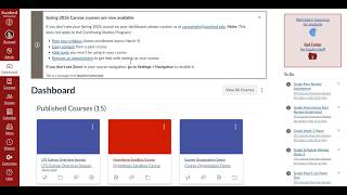 Canvas Essentials Spring 2026