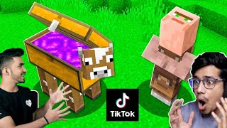 Minecraft tiktok hacks pocket edition || Minecraft tiktok hacks pocket edition 1.19 #minecraft