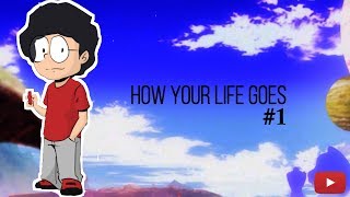 How your life goes | Episode 1 | A Cartoon Vlog by Antik Mahmud