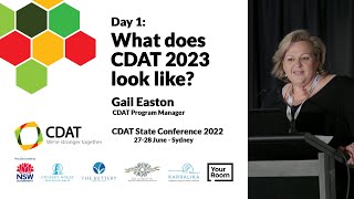 NSW CDAT State Conference 2022 - Day 1 - Session 6: What does CDAT 2023 look like?