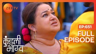 Sarla ने क्यों कोसा Karan को? | Kundali Bhagya | Full Ep 651 | Zee TV | 21 Dec 2019