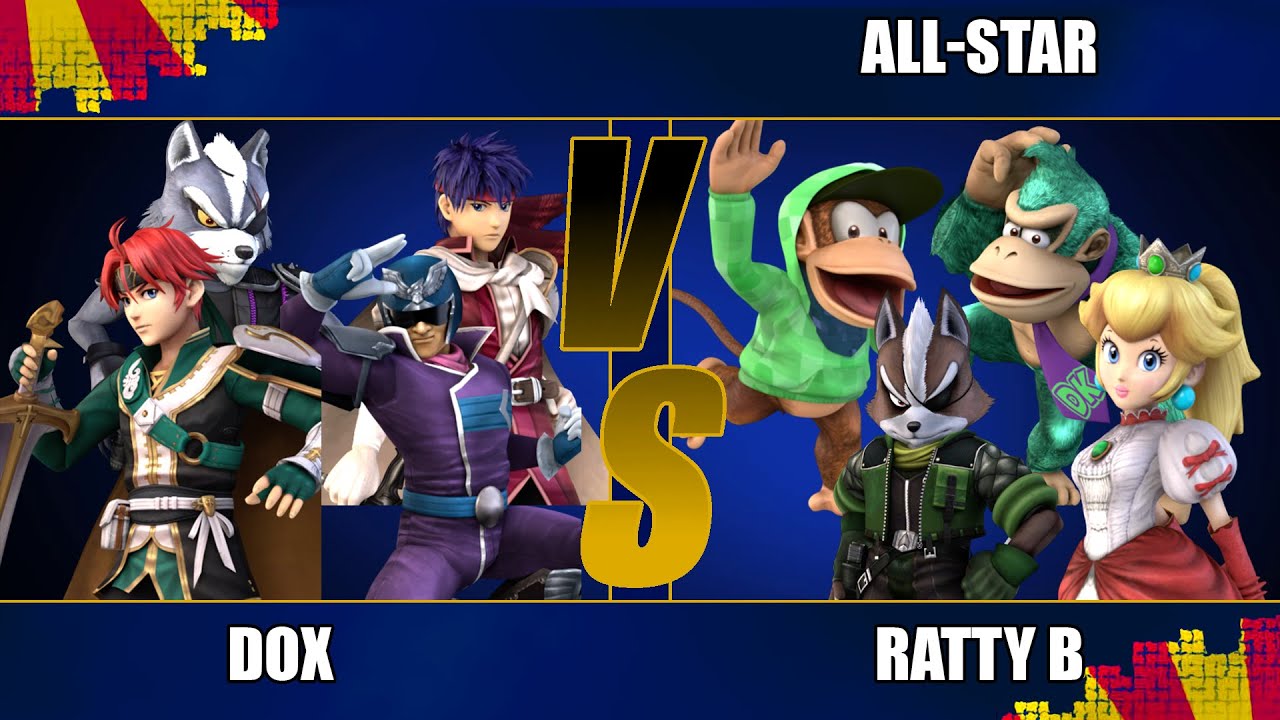 Project Mana 33 All Star: Ratty B (Wolf,DK,Peach,Diddy) Vs Dox (Falcon ...