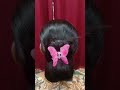 short self hack video very easy bun hairstyle yt short viral video