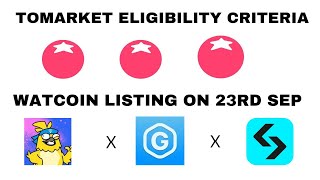 TOMARKET AIRDROP ELIGIBILITY CRITERIA