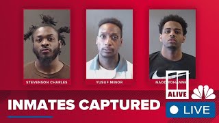 LIVE: DeKalb officials confirm escaped inmates are captured
