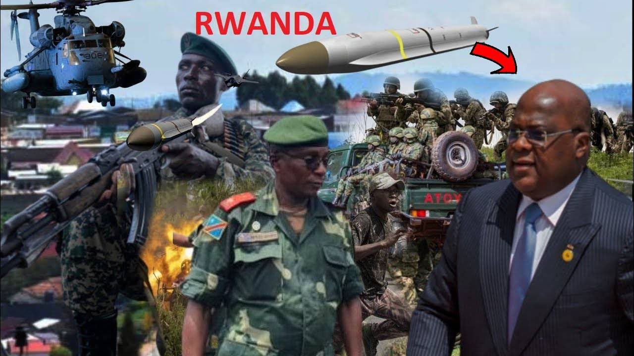 N'AMAFOTO ARASOHOTSE🚨TSHISEKEDI AGUWE GITUMO AGAMBANIRA URWANDA IRI ...