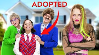 I GOT ADOPTED BY PRINCIPAL | First Day Principal's Daughter In A New School Part 2 By 123GO! SCHOOL